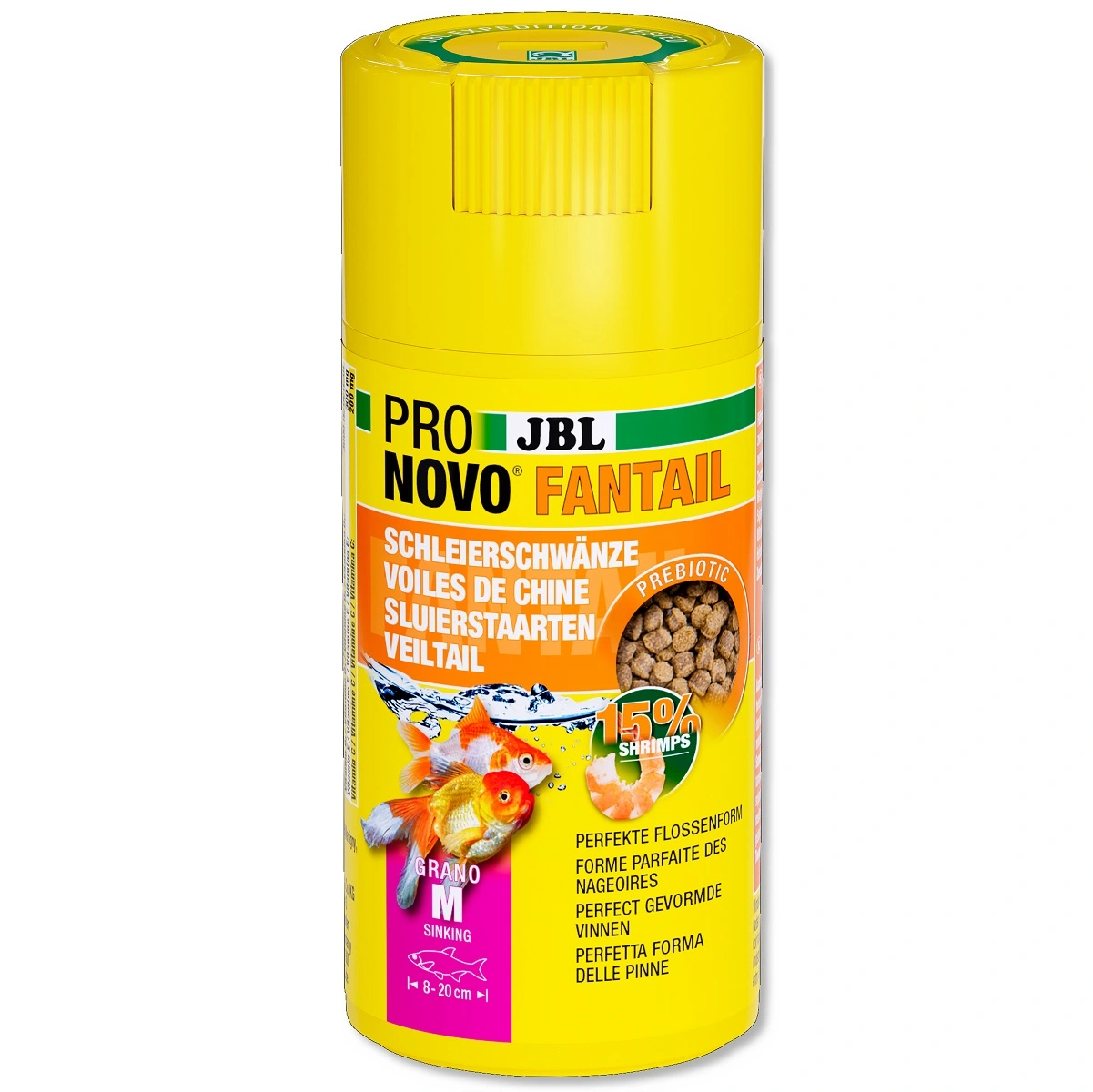 JBL ProNovo Slørhale Foderpille Grano M 250 ml Click